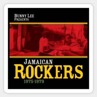Bunny Lee Jamaican Rockers Magnet